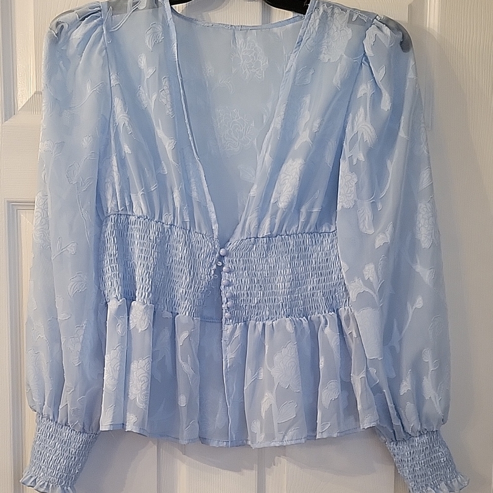 Light Blue Top